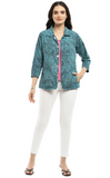 Parsley & Sage IVIE REVERSIBLE JACKET - 25S451E26 - DENIM