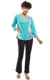 Parsley & Sage CHANDA BUTTON TOP - 25T03C6