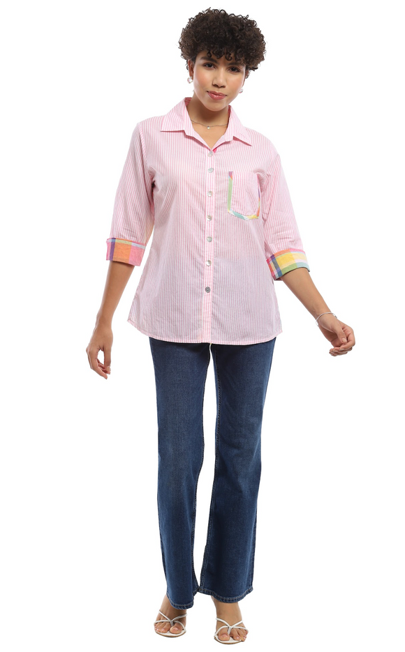 Parsley & Sage DANA SHIRT - 25S445G - PINK