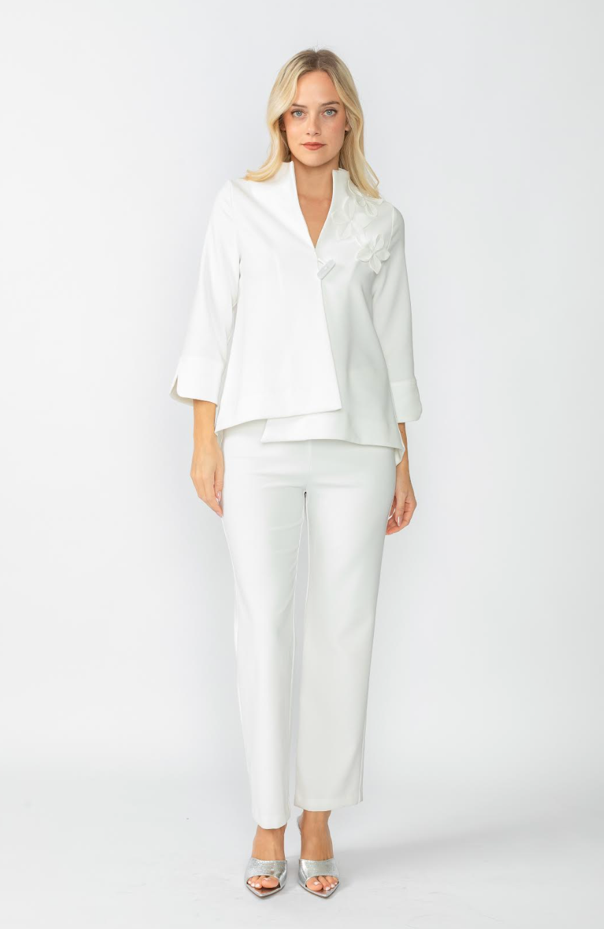 IC COLLECTION Jacket - 7268J - WHITE