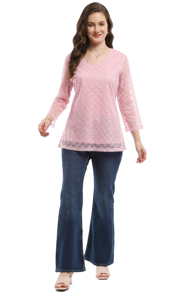 Parsley & Sage ODETTE TOP - 25S460C - PINK