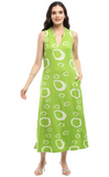 Parsley & Sage APRIL SLEEVELESS DRESS - 25T52D4 - LIME