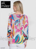 Ali Miles Knit Pop-Over Tunic - A15316TM - WRMFLR