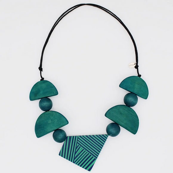 SYLCA Aqua Horizon Necklace