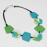 SYLCA Green Nyla Bib Statement Necklace