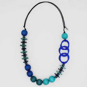 SYLCA Ombre Ocean Statement Necklace