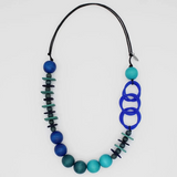 SYLCA Ombre Ocean Statement Necklace