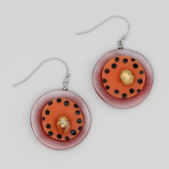 SYLCA Orange Reign Earrings