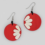 SYLCA Red He Loves Me Earrings