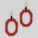 SYLCA Red Luzara Earrings