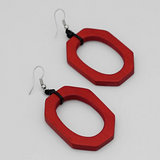 SYLCA Red Luzara Earrings