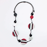 SYLCA Striped Finley Necklace