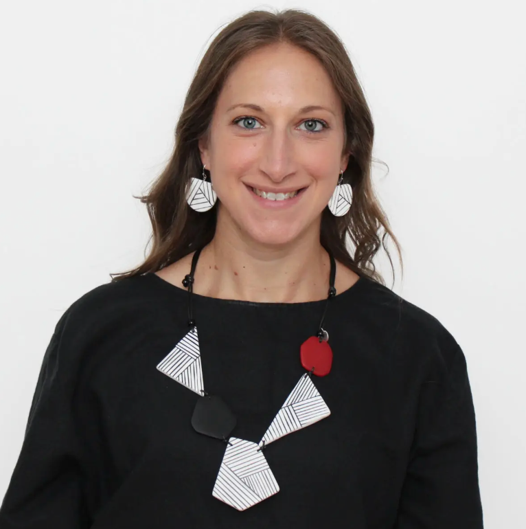 SYLCA Black and Red Zenith Necklace