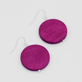 SYLCA Fuchsia Dot Rosie Earrings