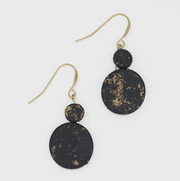 SYLCA Gold Speckled Calla Earring