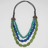 SYLCA Green and Blue Savannah Necklace