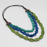 SYLCA Green and Blue Savannah Necklace