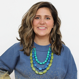 SYLCA Green and Blue Savannah Necklace