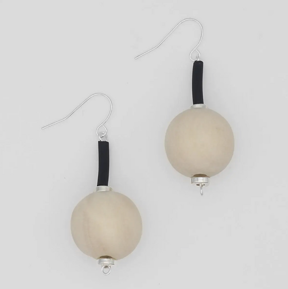 SYLCA Ivory Ball Drop Earring