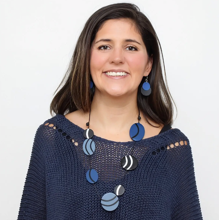 SYLCA Romi Blue Wave Necklace
