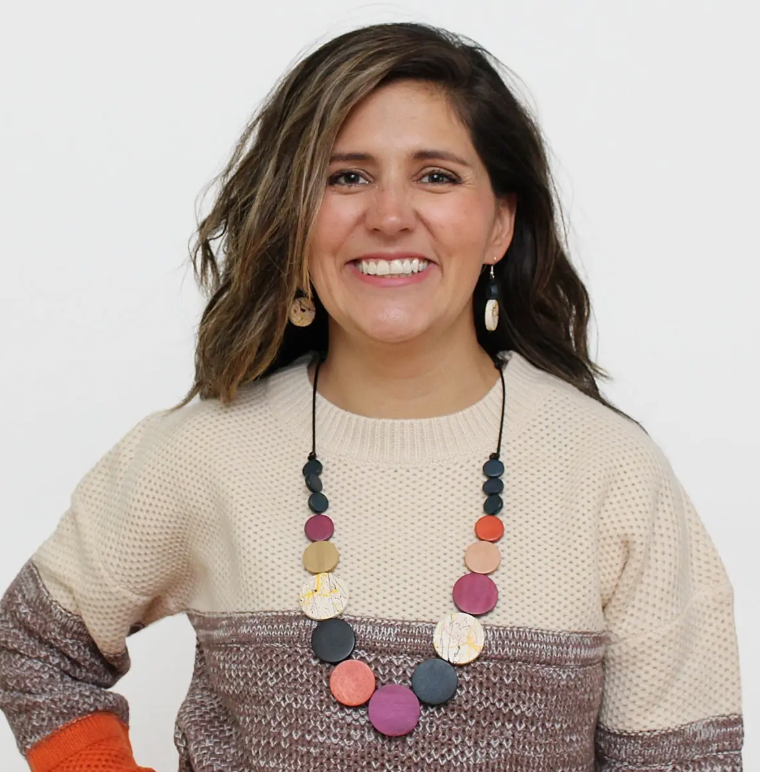 SYLCA Shades of Wine Splatter Necklace