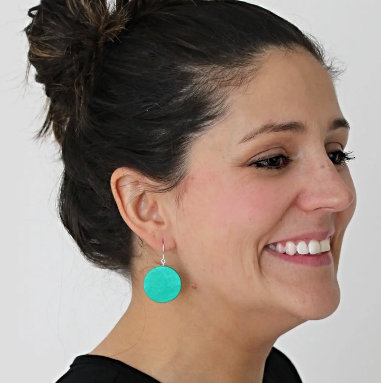 SYLCA Teal Dot Rosie Earrings