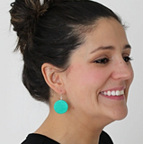 SYLCA Teal Dot Rosie Earrings