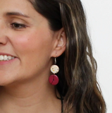 SYLCA Wine Rory Earrings