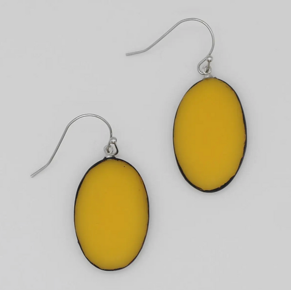 SYLCA Yellow Hadley Drop Earrings