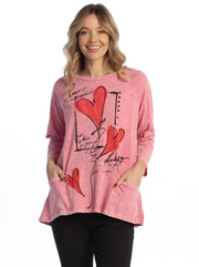 JESS & JANE  "FLIRT" - M12-2115 ROSE