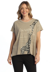 JESS & JANE "GIRAFFE SONG" WK6-1296 TAUPE