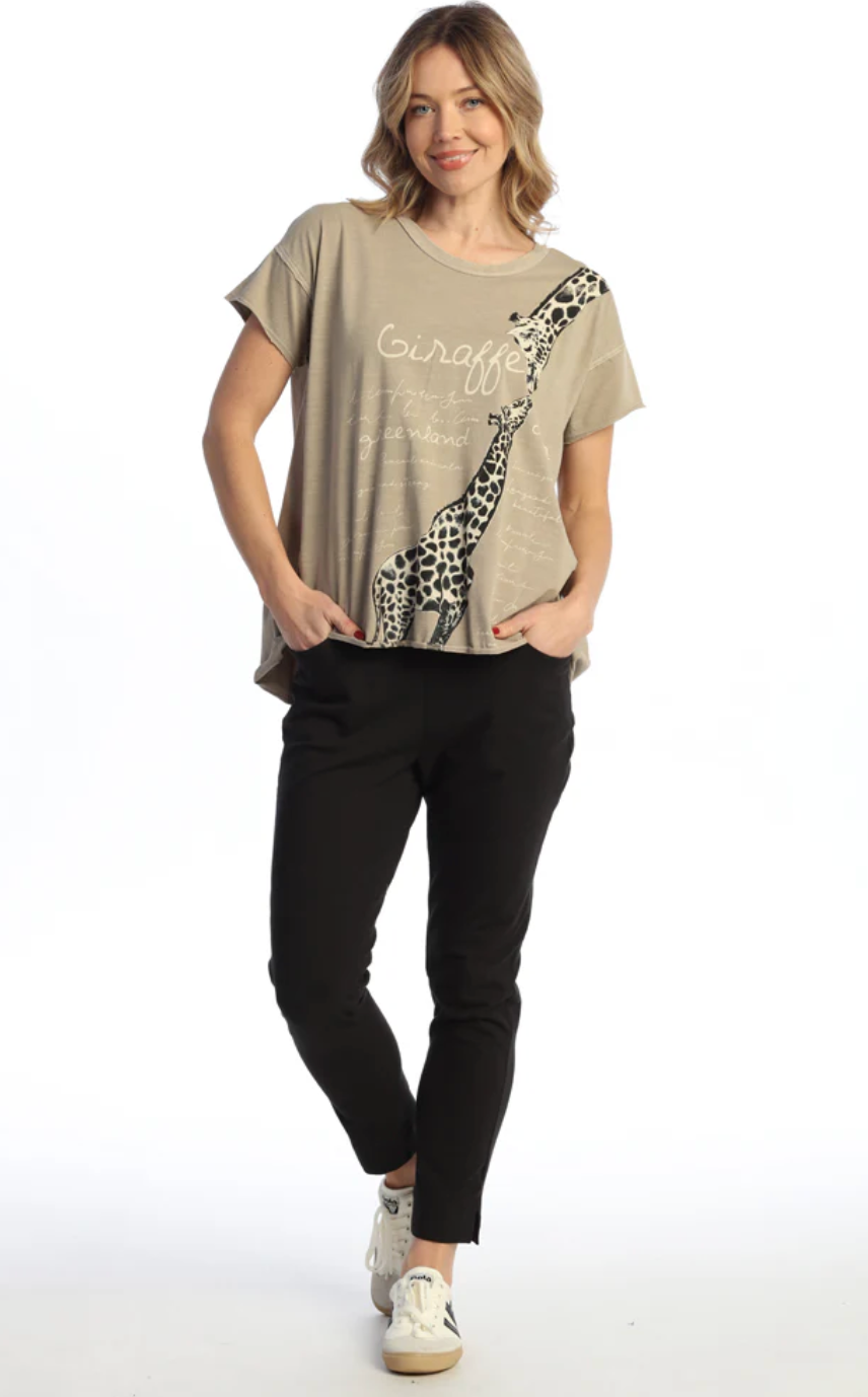 JESS & JANE "GIRAFFE SONG" WK6-1296 TAUPE