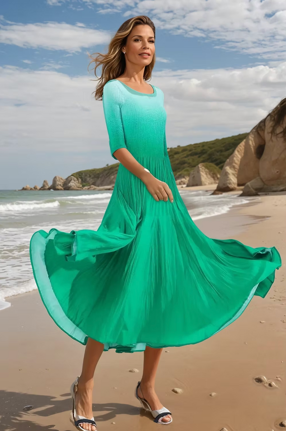 Vanite Couture Dress - 88223 - GREEN