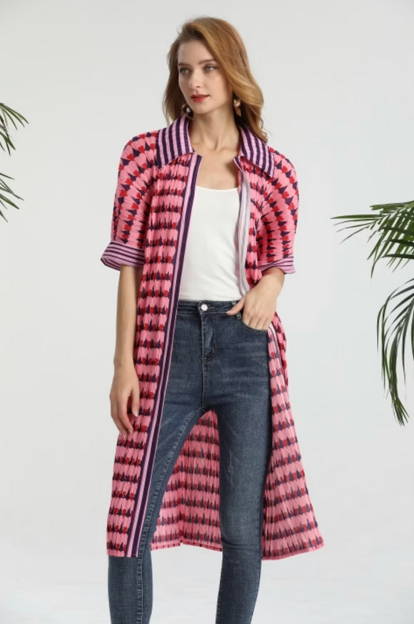 Vanite Couture Dress - 88024 - PINK MULTI