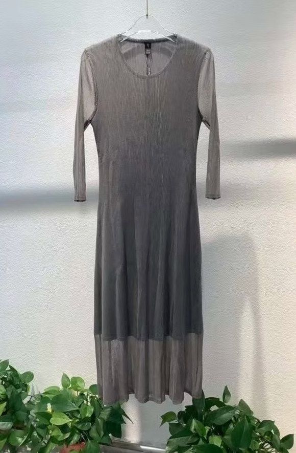 Vanite Couture Dress - 88628 - GREY