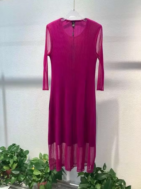 Vanite Couture Dress - 88628 - MAGENTA