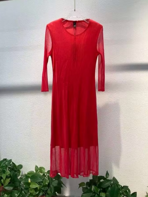 Vanite Couture Dress - 88628 - ORANGE RED