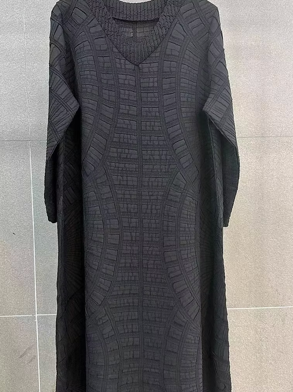 Vanite Couture Dress - 92736 - BLACK