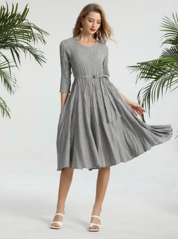 Vanite Couture Dress - 91396 - GREY