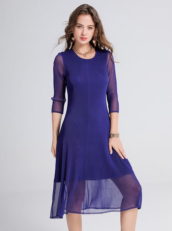 Vanite Couture Dress - 8509 - ROYAL BLUE