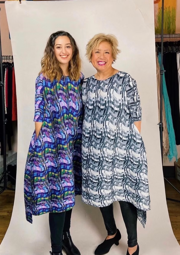 Vanite Couture Dress - 87736 - PURPLE MULTI