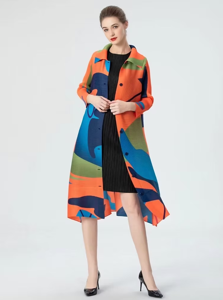 Vanite Couture Jacket Dress - 61946 - ORANGE