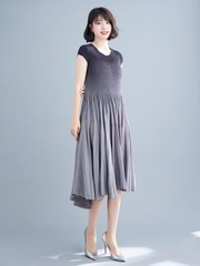 Vanite Couture Dress - 22138 - GREY
