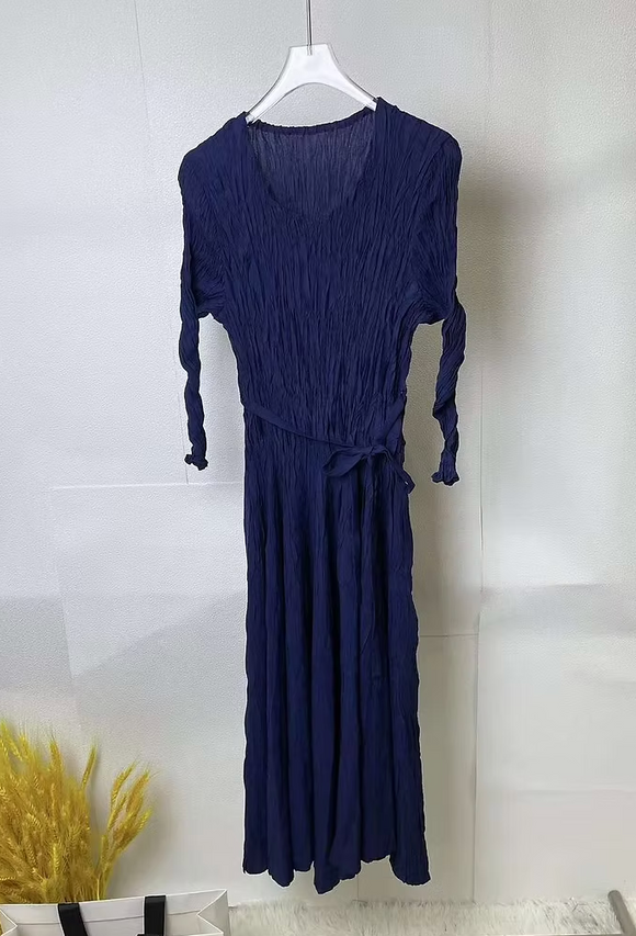 Vanite Couture Dress - 91396 - NAVY