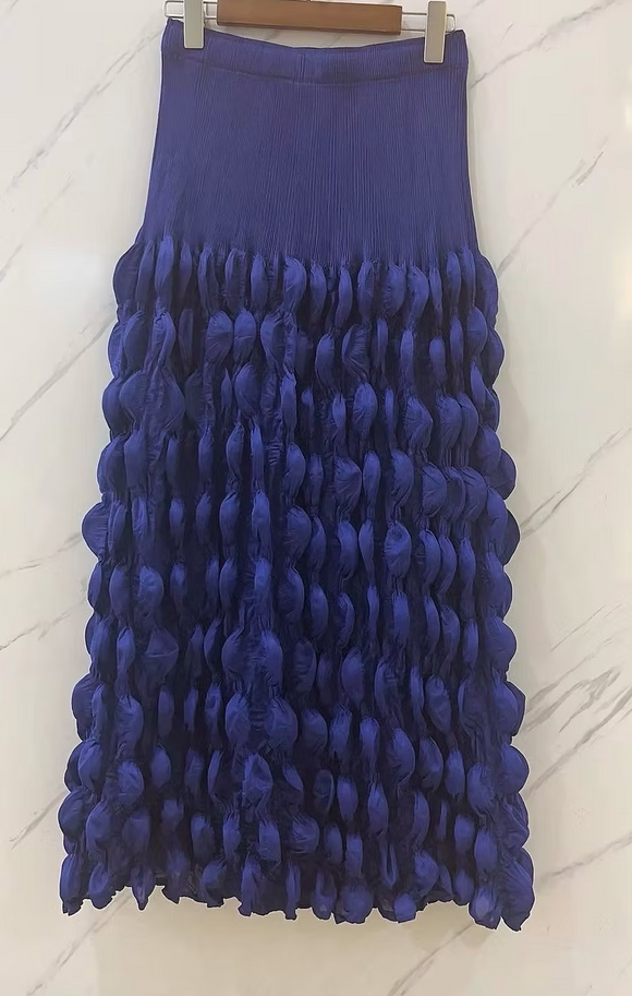 Vanite Couture Skirt - 8386 - ROYAL BLUE