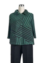 Vanite Couture Top - 88334 - GREEN/BLACK