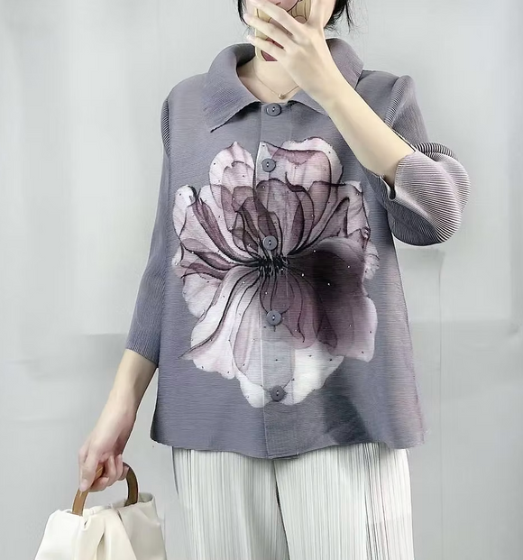 Vanite Couture Top - 62607 - GREY
