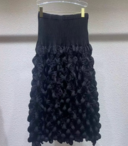 Vanite Couture Skirt - 8386 - BLACK