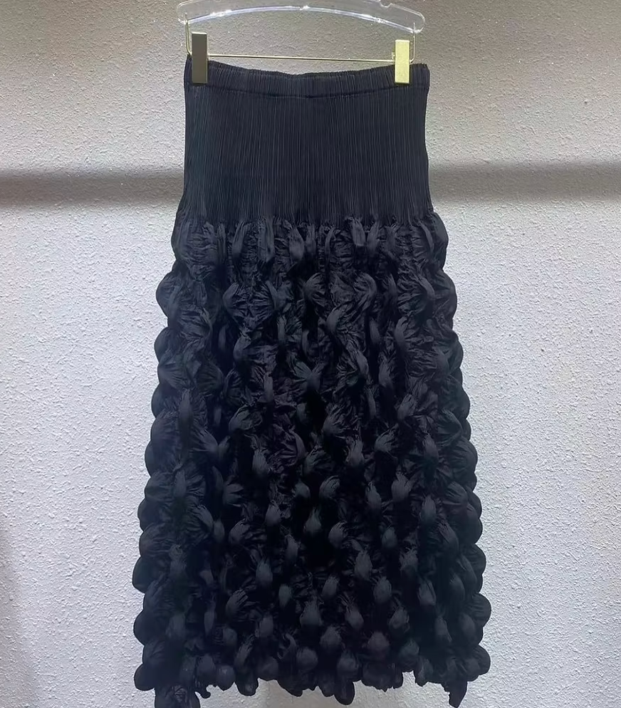 Vanite Couture Skirt - 8386 - BLACK
