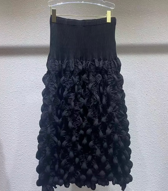Vanite Couture Skirt - 8386 - BLACK